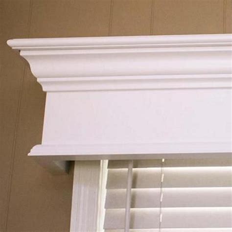 metal cornice box|wood paint grade window cornice.